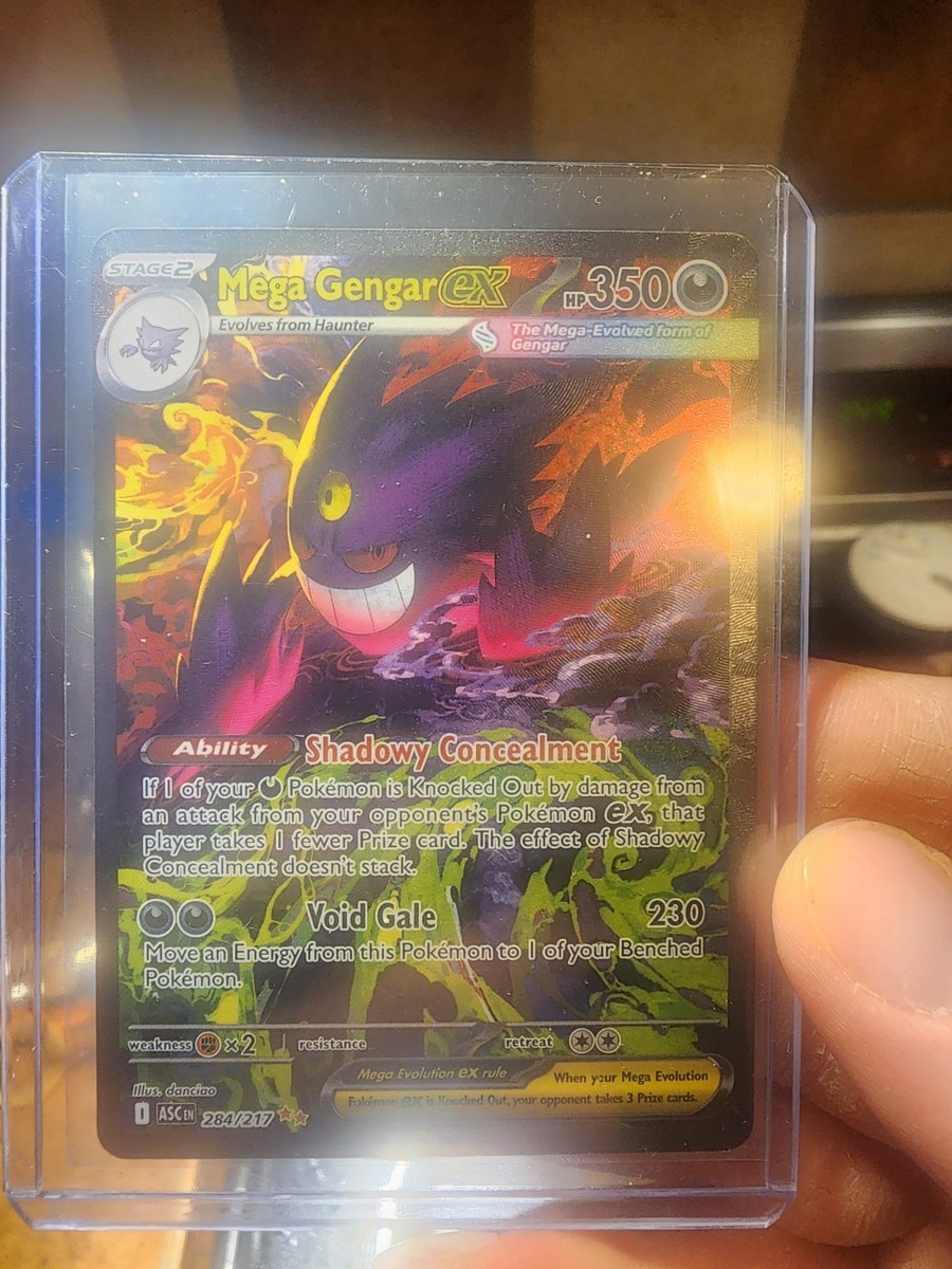 Mega Gengar ex 284/217 SIR Ascended Heroes POKEMON TCG ASC EN | eBay