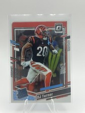 2023 Panini Donruss Optic - Rated Rookie DJ Turner #220 (RC)