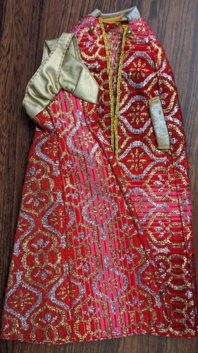 Vtg 1977 Superstar Barbie BROCADE SHINE FOR TV TIME Fashion #9835 Dress & Cape