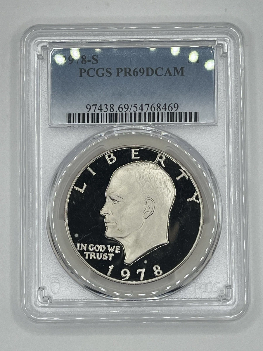 PR 69 Graded Eisenhower Dollars (1971-1978) for sale | eBay