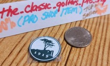 Pebble Beach Golf Links "Double Sided" Ball Marker FREE SHIP w/Buy It Now  NEW 