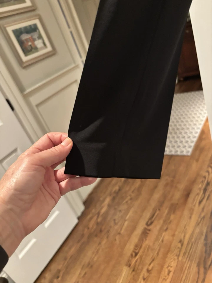 Pantalones negros rectos para mujer Elie Tahari talla 4 Foto 4 de 4