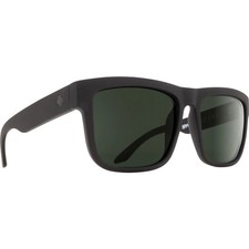 Spy Optics Men's Discord Soft Matte Black Sunglasses