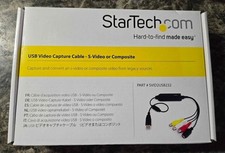 Startech USB Video Capture Cable - S-Video/Composite to USB 2.0 SD
