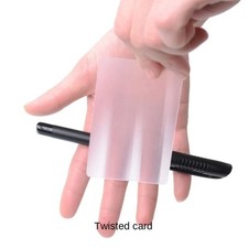 Lubors Lens Card Magic Trick Close Up Distortion Gimmick Magician Prop Toy