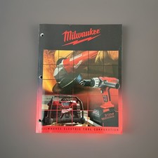 Vintage Milwaukee Electric Tool Corporation product catalog V28 Groundbreaking