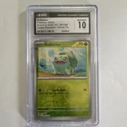 CGC 10 Bulbasaur 001/165 SV 151 Reverse Holo English 2024 Costco Excl