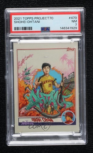 2021 Project 70 Online Exclusive 2007 Topps Baseball Shohei Ohtani by CES 0w48