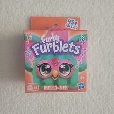 FURBY Furblets MELLO-NEE Electronic Mini Plush Toy Keychain Music Furbish Phases