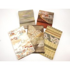 Authentic 5-piece set of obi sashes for remaking 270-003-734-9599
