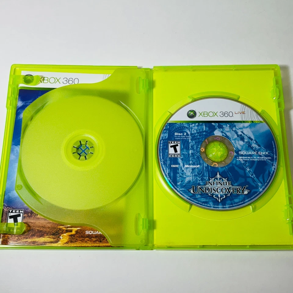 Infinite Undiscovery (Microsoft Xbox 360, 2008) (CIB) (Tested) - Image 3 of 4
