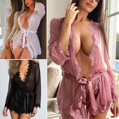 playboy sexy lingerie 4 Amazon.com: Lace Lingerie Sets for Women Sexy Long Bridal Tulle Wedding Robe  Sheer Mesh Dot Chemise Belted Ruffle Gown Nightdress: Clothing, Shoes &  Jewelry main image 0