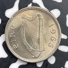1966 Ireland 3 Pence Threepence Lot#C4260 High Grade! Beautiful!