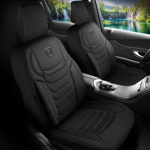 Premium Auto Sitzbezüge für Ssang Yong Korando in Schwarz (Manavgat)