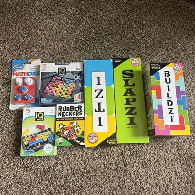Smart Games IQ Gears Logic Game.  Lot of 6 games.