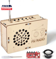 STEM Toys for Ages 6-8-13 Science Kits DIY Building Your Own Radio Craft for Kid