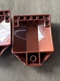 LEGO Reddish Brown Windscreen 8x6x2 Curved x224pb025 Star Wars 7752 Lot 2