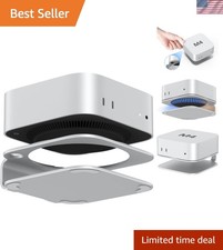 Elegant Aluminum Dock Stand for Mac Mini M4  Pro - Improved Cooling  Access