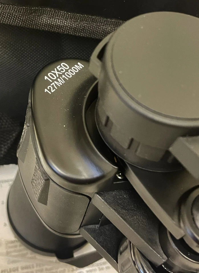 FEIRSH 10×50 Binoculars & Soft Storage Bag, Neck Strap & Instructions - Image 2 of 4