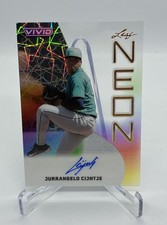 2025 Leaf Vivid Baseball Jurrangelo Cijntje Cardinals Neon Auto One of One 1/1