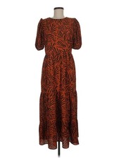 Eliza J Women Orange Casual Dress 8