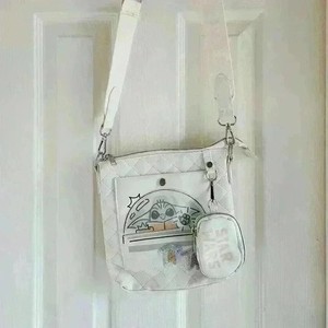 Disney Parks 2023 Star Wars Grogu Crossbody Bag Coin Purse White NWOT Baby Yoda