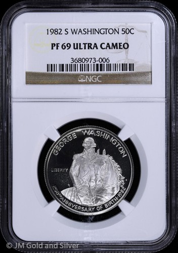 1982-S Proof George Washington Commemorative Half Dollar NGC PF 69 UC | PF