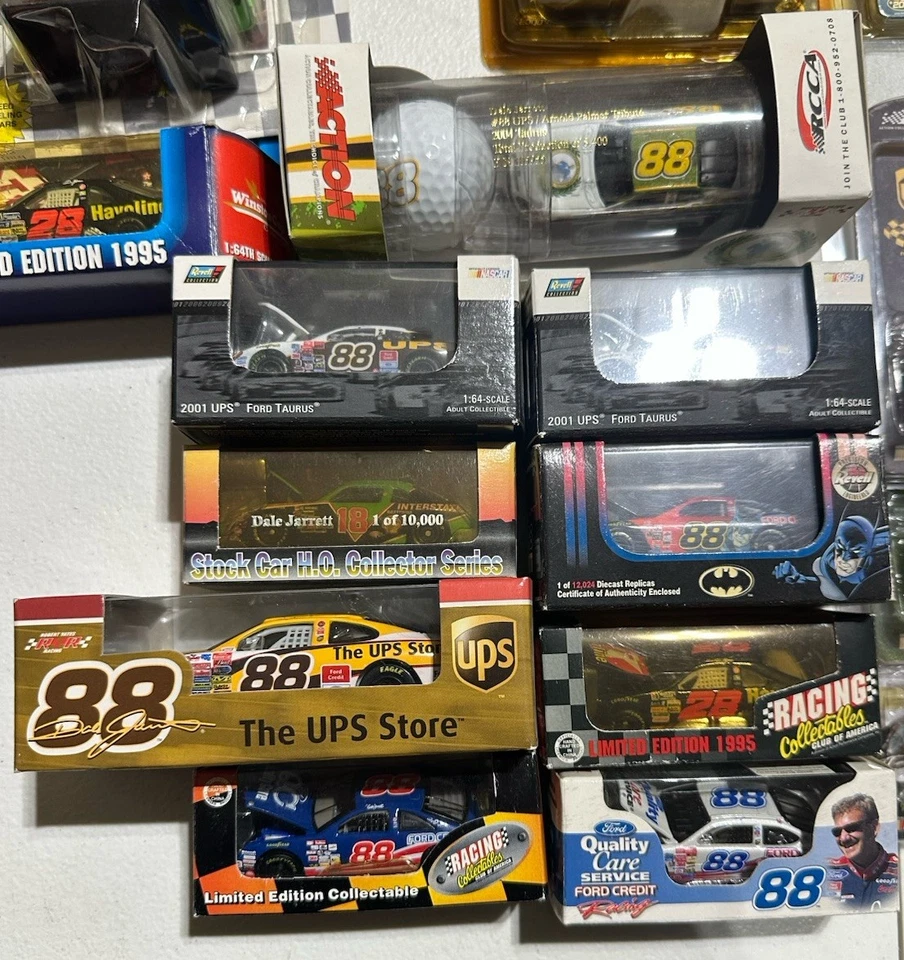 1990s-2000s Dale Jarrett 1/64 Action Racing Champions NASCAR Diecast 35 Car Lot - Image 3 of 4