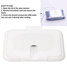 Baby Wipe Warmer Case Travel Holder Refillable Constant Temperature Ultra Thin