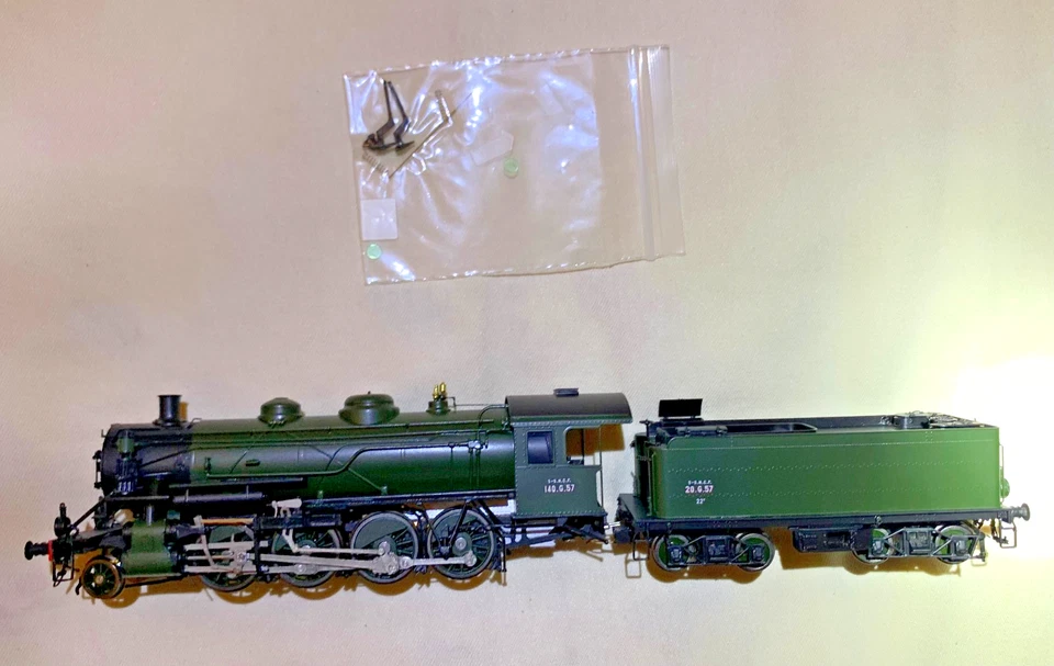 FULGUREX ref 2256/8 Ho 140 G pershing Caisse verte SNCF N°57 «bataille du rail» - Photo 2/4