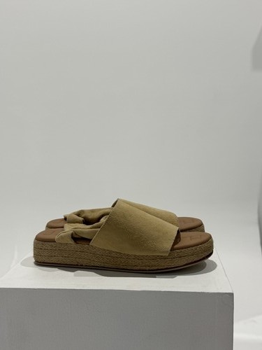 JAMES SMITH THE WRAP ESPADRILLE SAND SUEDE Size: 9 - Picture 3 of 5