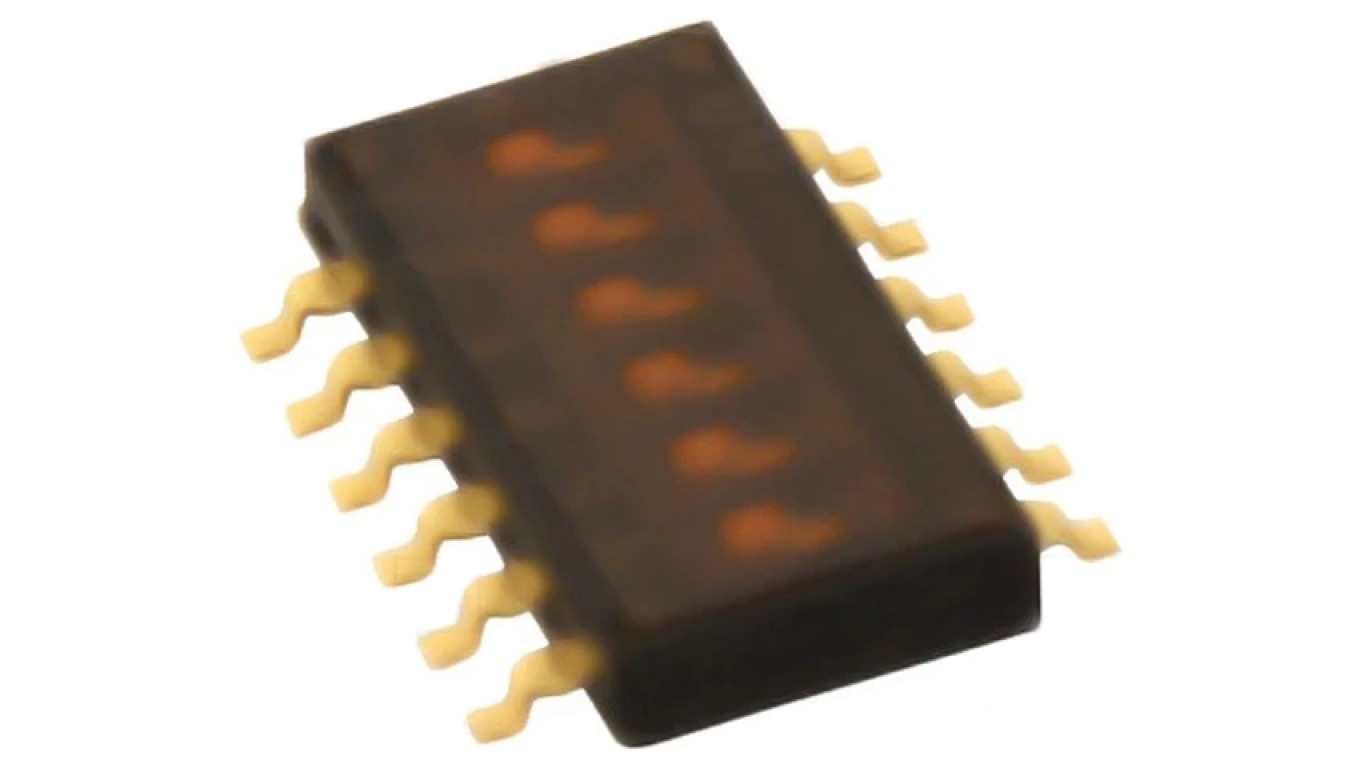 DIP SWITCH Switch Number of Sections 6 ON-OFF A6H-6102