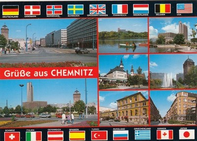 AK Gruss Aus Chemnitz in Sachen Deutschland [Flaggeninteresse] Meine Ref PC