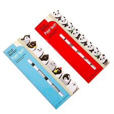 8Pcs Cute Animal Sticky Notes Kawaii Cartoon Panda/Dog/Cat Pattern Memo Pad...