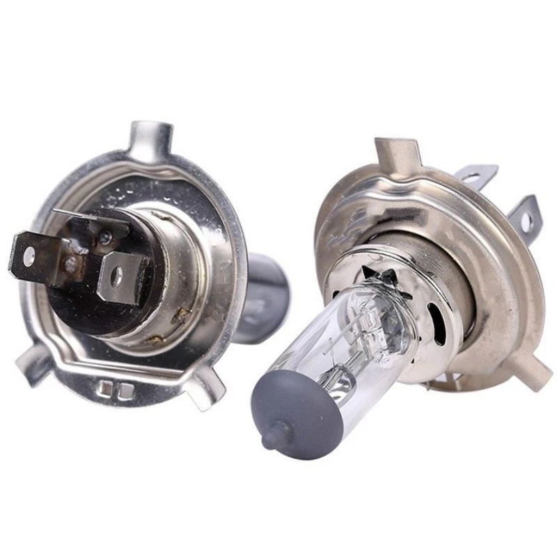 2x H4/9003/HB2 Halógeno 60/55W 12V Faro Luz Baja/Alta Bombillas Coche Vidrio Transparente Foto 2 de 4