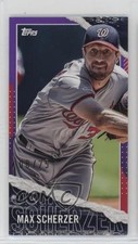 2020 Topps Rip Mini Base Inner Magenta & Purple 8/25 Max Scherzer #M-62 o7m