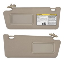 NHILES Left Driver Right Passenger Side Sun Visors Compatible with Toyota T...