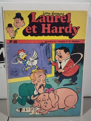 Larry Harmon's Laurel Et Hardy #48 Low Grade Foreign Edition