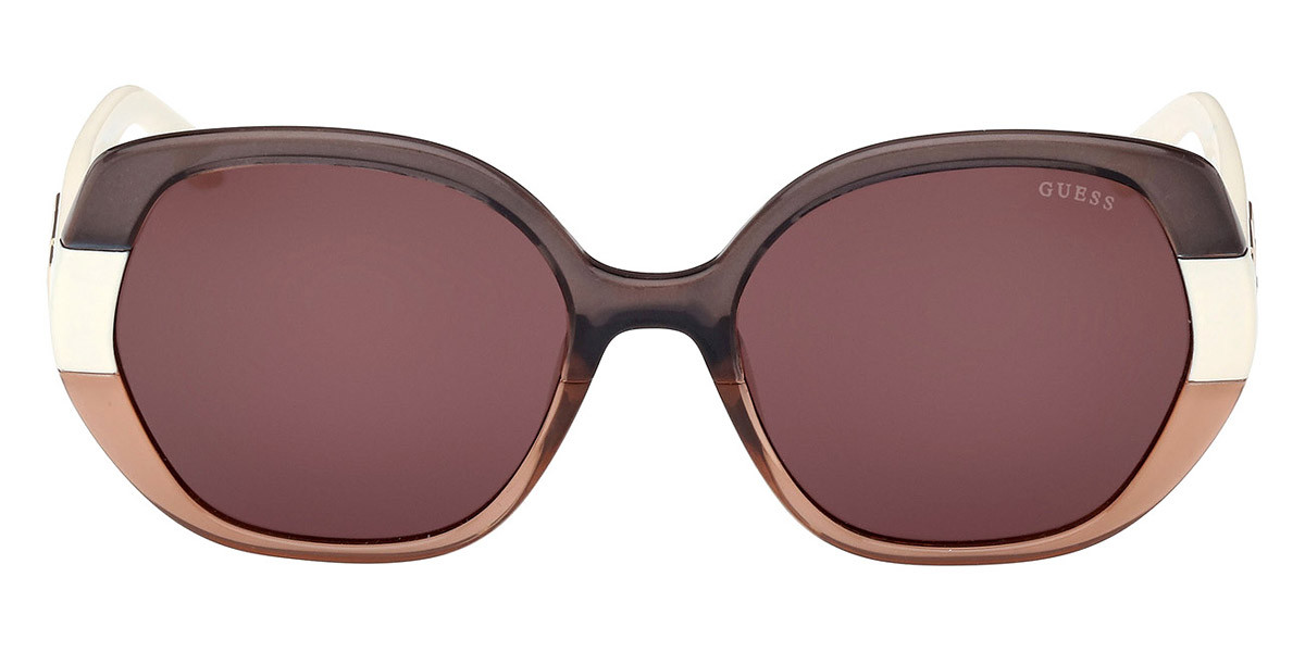 Guess GU7911 Women Sunglasses Gray/Other / Violet 55mm New & Authentic