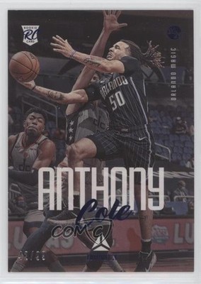 2020-21 Panini Chronicles Luminance Blue 42/99 Cole Anthony #137 Rookie RC 0a9a