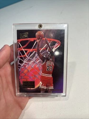 MICHAEL JORDAN 1993-94 Fleer Ultra 🔥 Inside Outside #4 🔥 Beautiful Card! Bulls