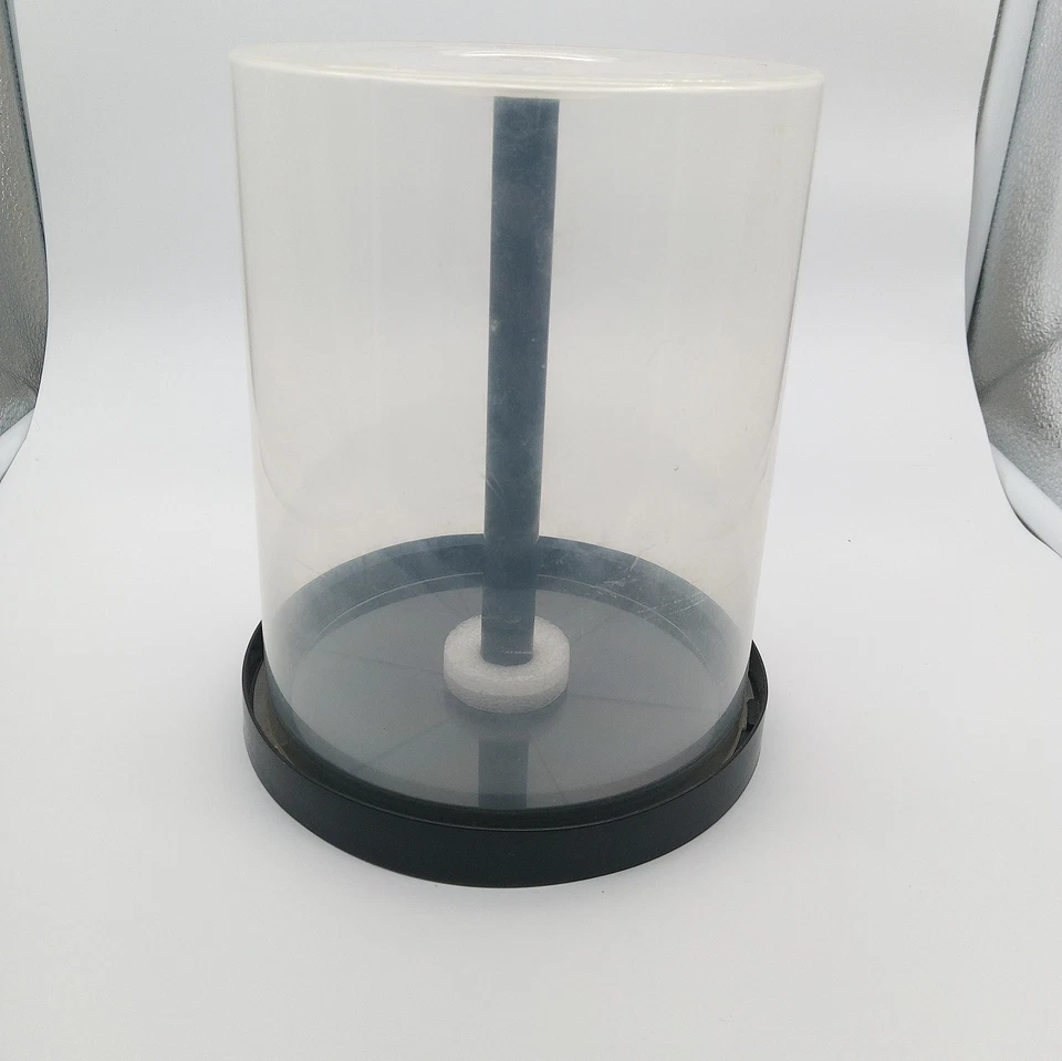 CD DVD vazio eixo Blu-ray caixa de bolo recipiente de armazenamento comporta 100 discos - Imagem 2 de 4