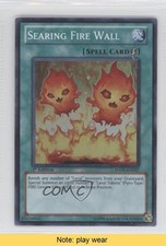 SR - Searing Fire Wall 1st Ed. YuGiOh Hidden Arsenal 5: Steelswarm Invasion 0b5