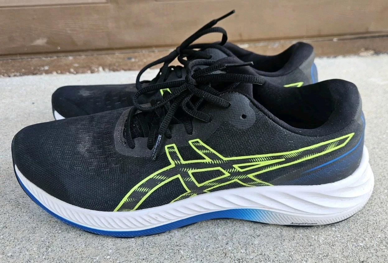 Scarpe da corsa Asics Gel Excite 9 1011B338 nere sneakers uomo taglia US 11 UK 10