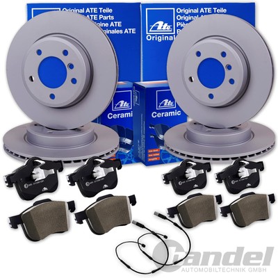 ATE BREMSSCHEIBEN + CERAMIC VORNE+HINTEN passend für BMW 3er F30 F31 4er F32 F33
