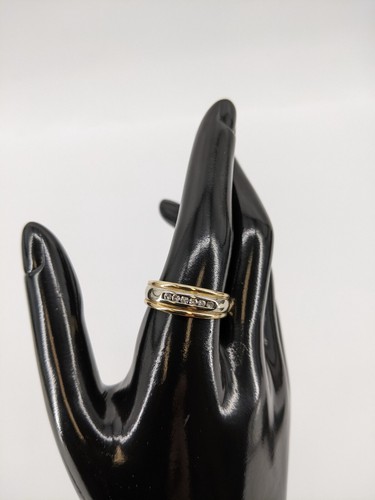 14KT Gold 6.00g 6 Diamonds Ring Size 11, 1/5cttw Approx. - Picture 11 of 11