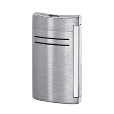 S.T. Dupont MaxiJet Lighter, Brushed Chrome, 20144N (020144N), New In Box