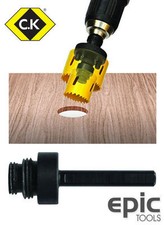 CK Holesaw Drill Centre Pilot Pin Enlarging Adaptor,Fits All Saw Sizes, T3216