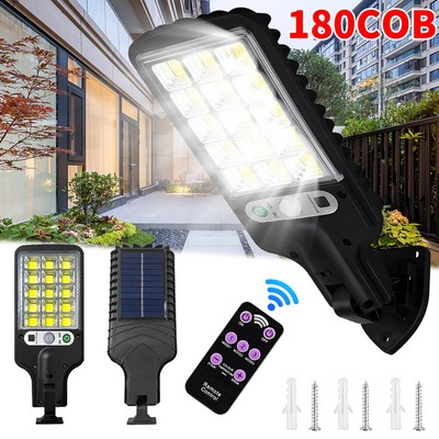 5000W LED Solar Wall Light Security Street Outdoor Garden Lamp Motion Sensor