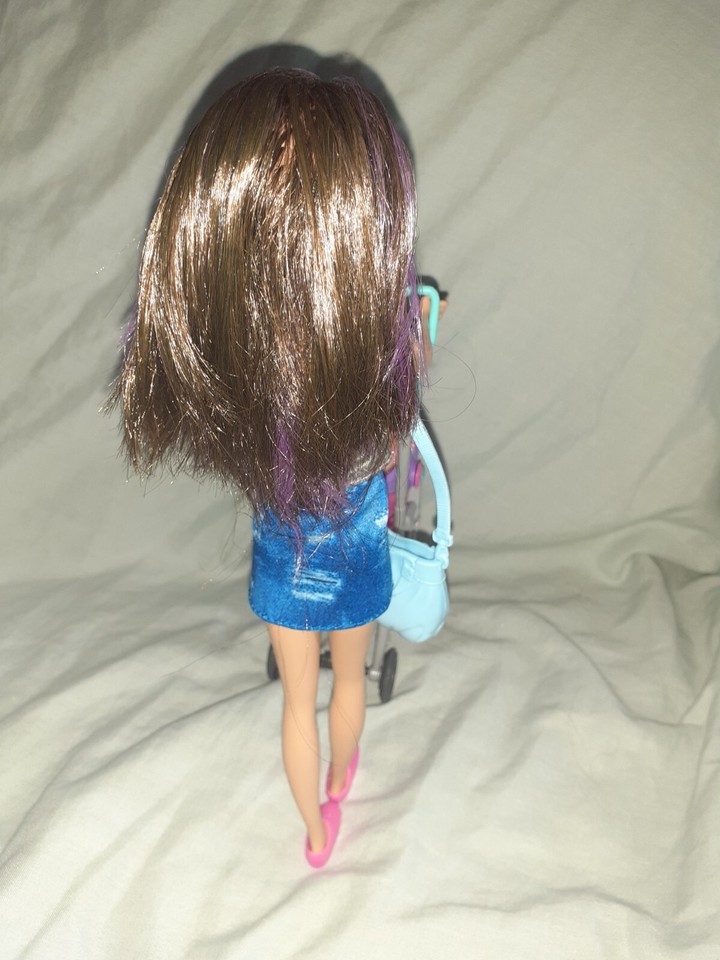 Barbie Babysitters Skipper sized teenage doll, baby and buggy pram eBay